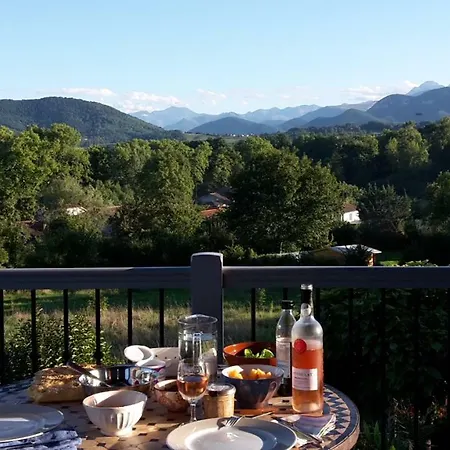 Splendide Vue Pyrenees, Rez De Jardin 2 Apartment Montjoie-en-Couserans